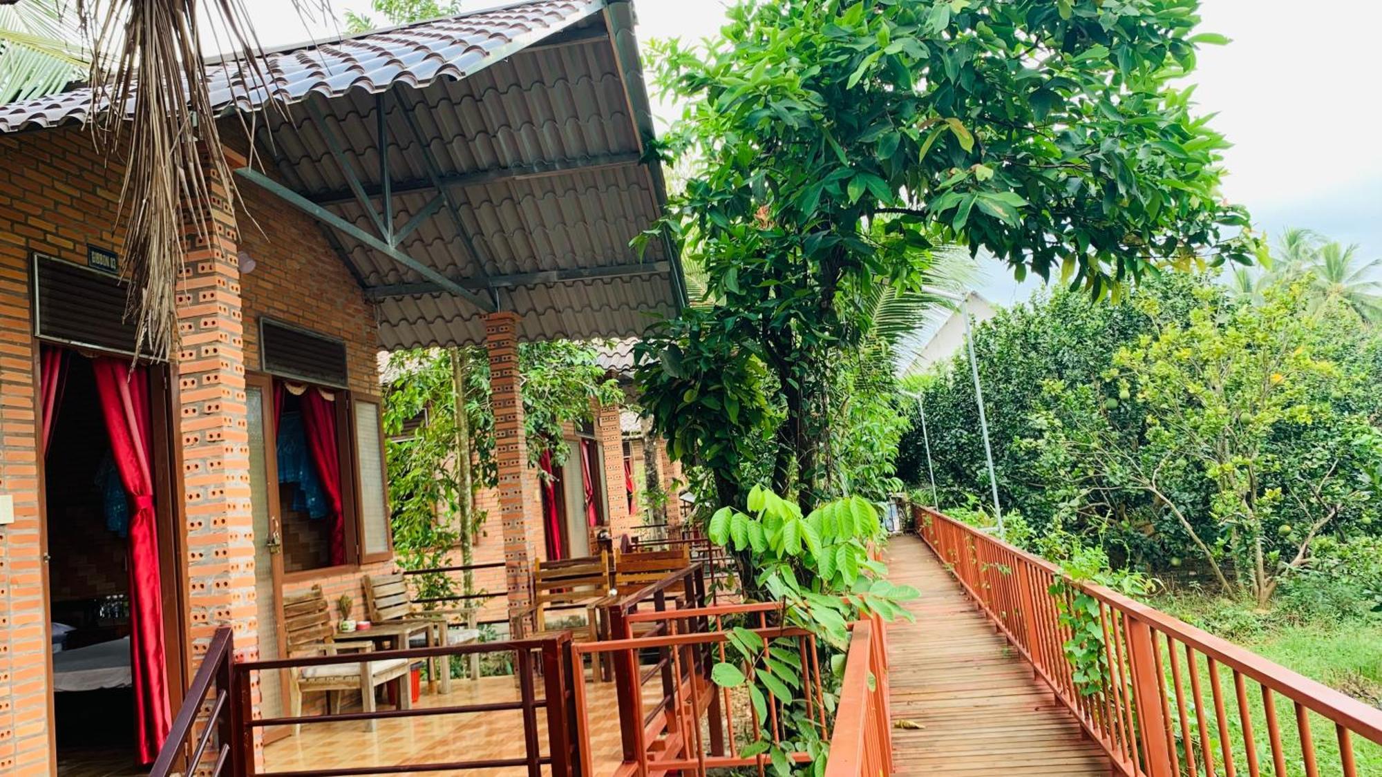 Gibbon Singing Home Stay Quan Tom ภายนอก รูปภาพ